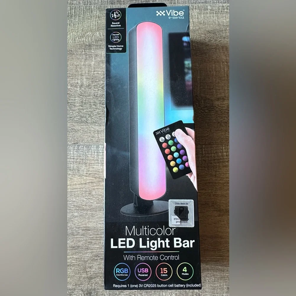 Multicolor-Light Bar-4 Light Modes With Remote Control-USB Powered